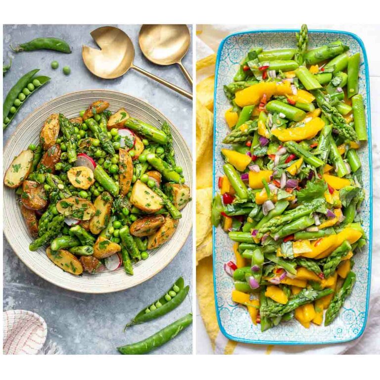 Rezepte für grüner Spargel