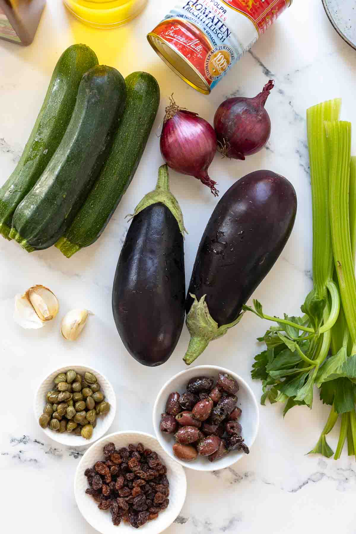 Caponata Rezept (Sizilianisches Schmorgemüse) | Elle Republic