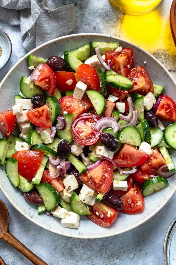 Rezept für Original Griechischer Bauernsalat 