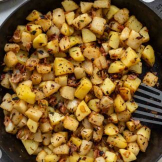 Rezept für Gebratene Mairübchen und Kartoffeln