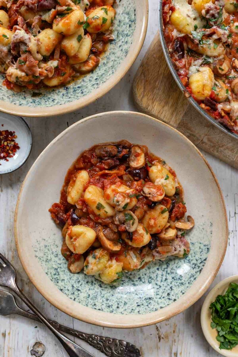 Gnocchi Bake alla Puttanesca Recipe