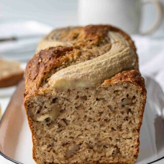 Bananenbrot Rezept (ohne extra Fett und Zucker)