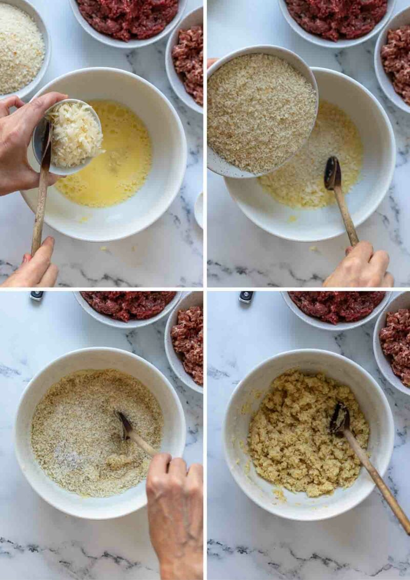 Fleischbällchen Rezept Schritt für Schritt Bilder wie die Vorbereitet werden