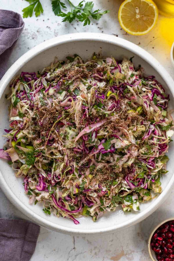 Libanesischer Krautsalat (Malfouf Salat)