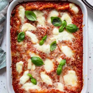 Cannelloni mit Spinat und Ricotta