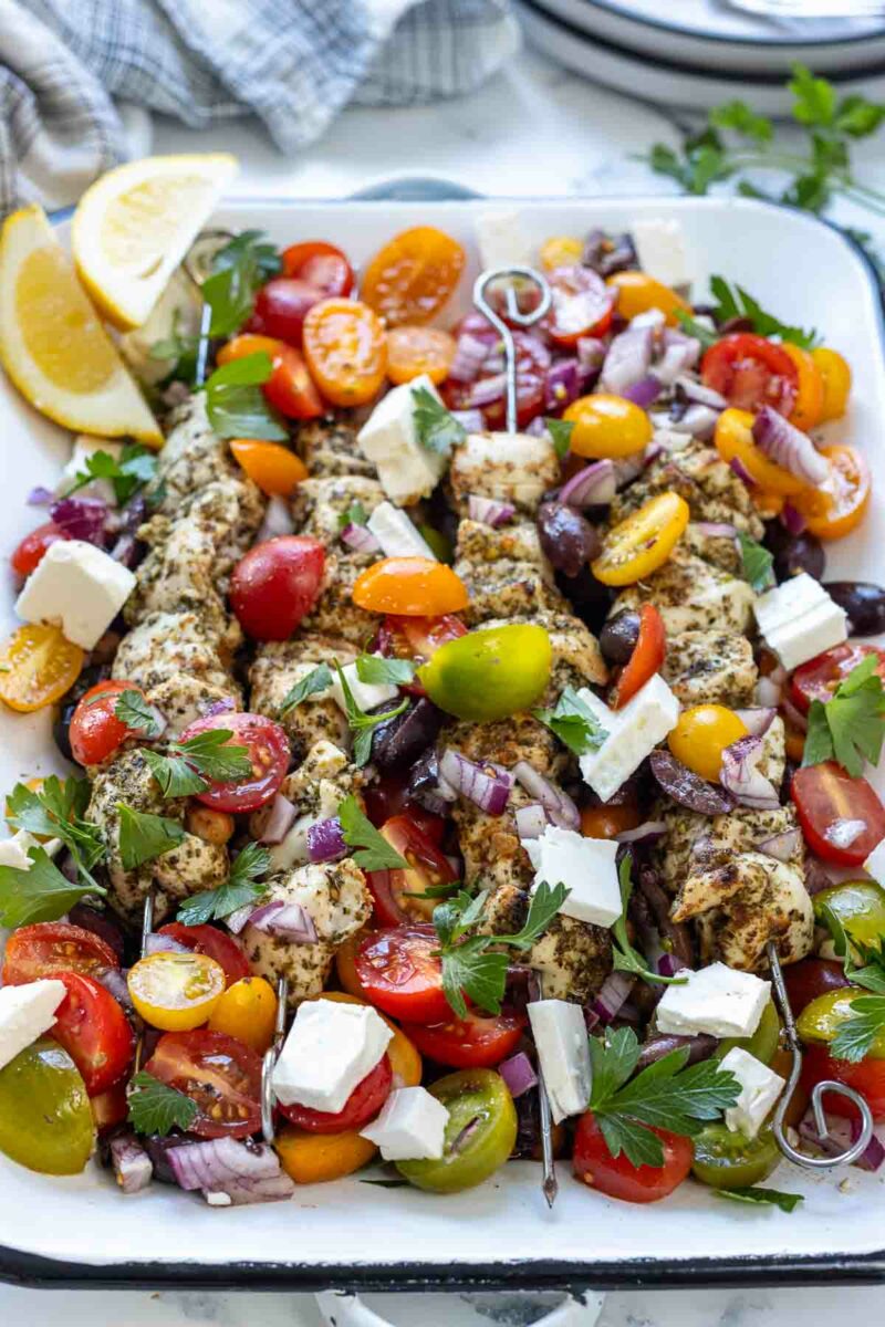Chicken Souvlaki – Easy Greek-Style Oven Kebabs