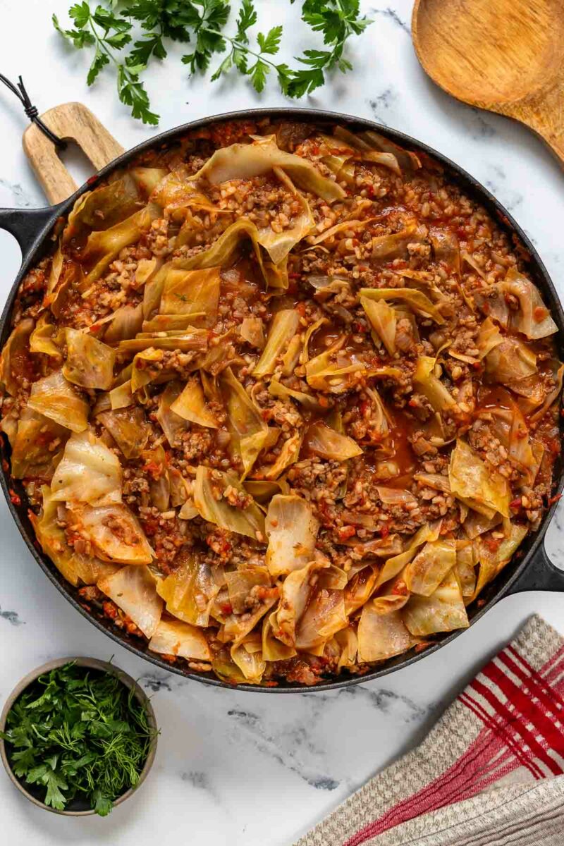 Unstuffed Cabbage Roll Recipe 
