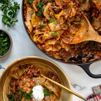 Kohlrouladen-Eintopf Rezept für Faule ohne Wickeln