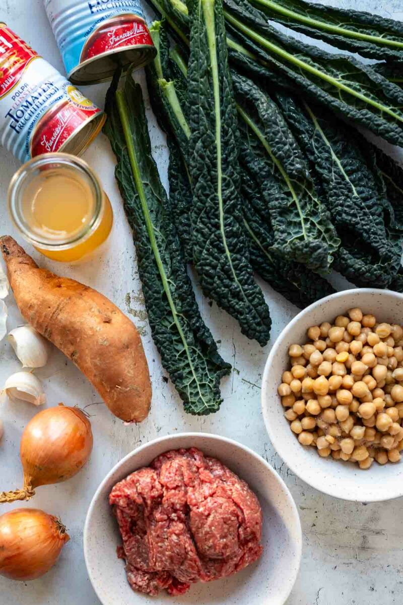 Zutaten für Eintopf Rezept