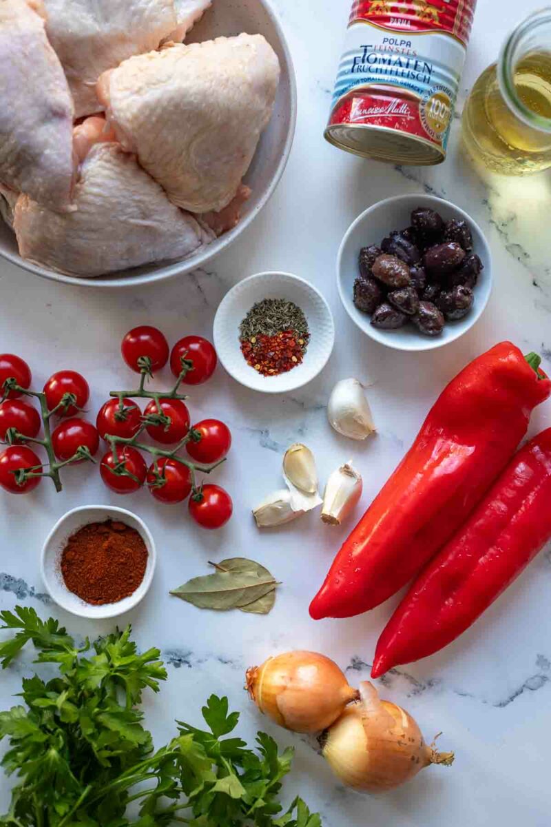 Hähnchenoberkuele Rezept Zutaten