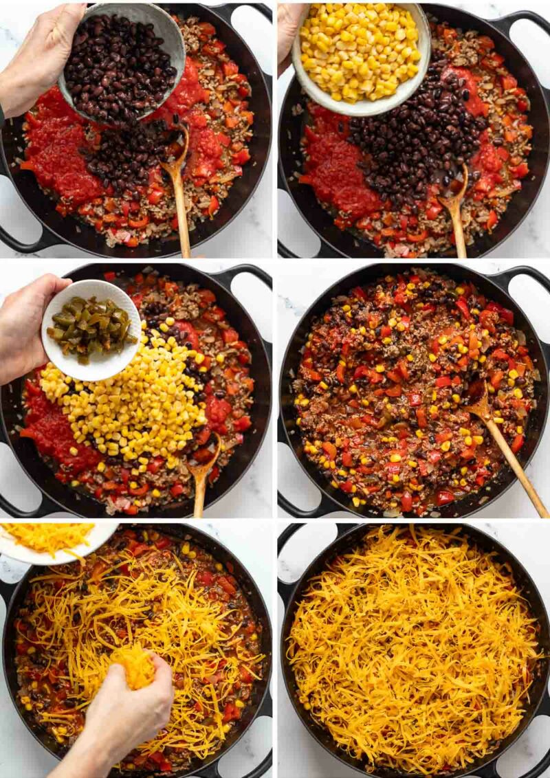 Hackfleischpfanne so einfach gehts