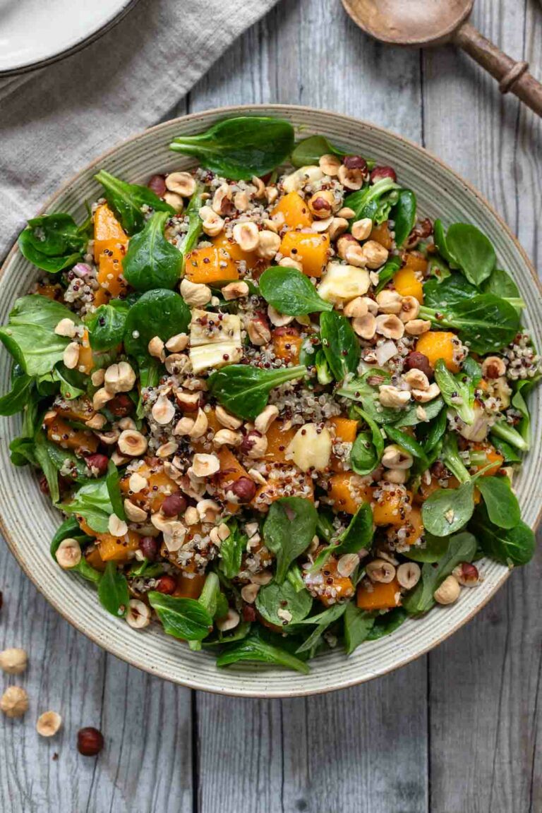 Roasted Rutabaga Salad with Quinoa