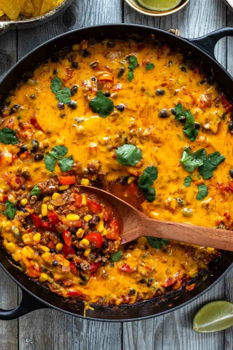 Tex-Mex Pfanne mit Hackfleisch