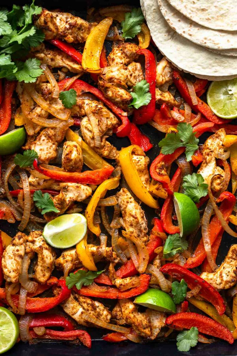 Rezept für Fajitas mit Hähnchen - einfach und schnell!