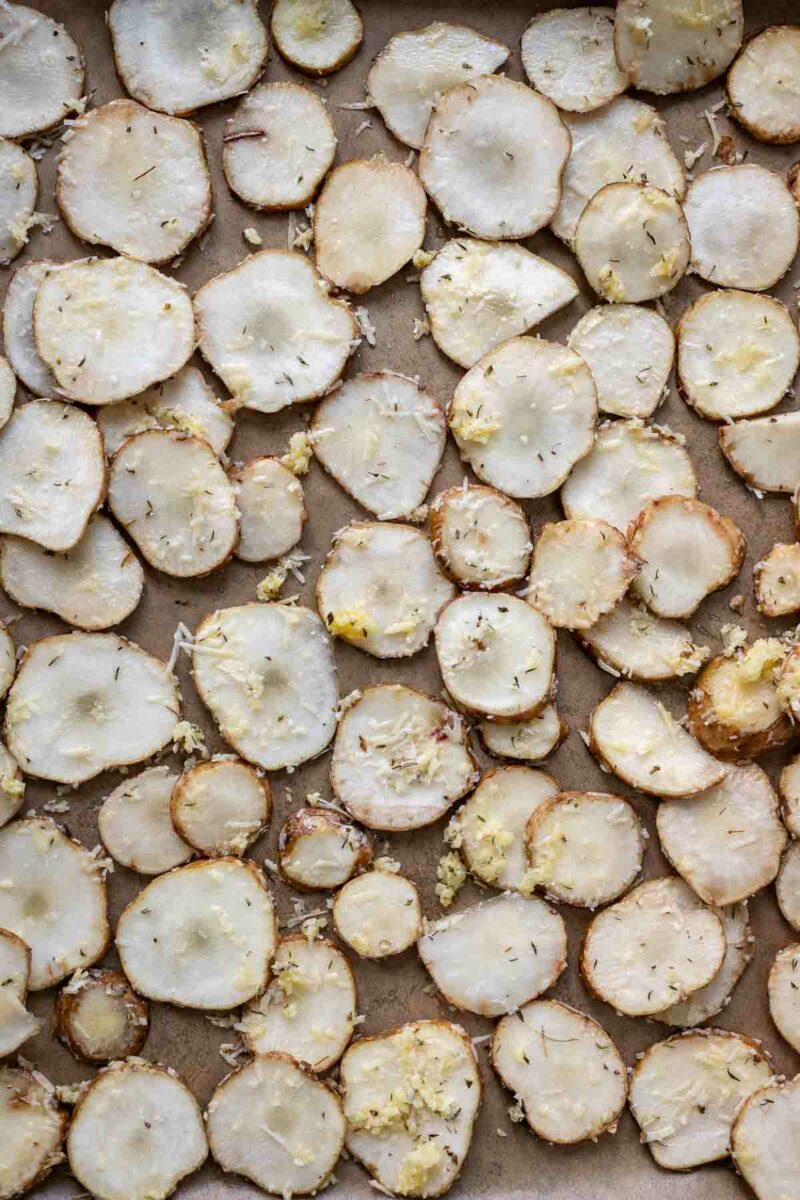 Roasted Jerusalem Artichokes