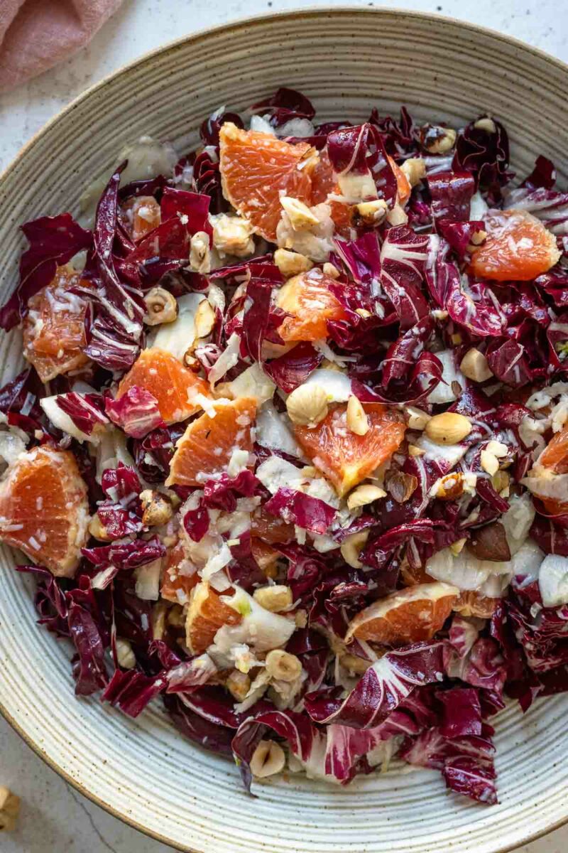 Radicchio Salad with Orange & Fennel