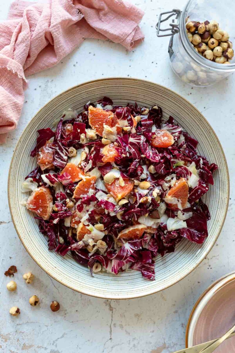 Radicchio Salad with Orange & Fennel