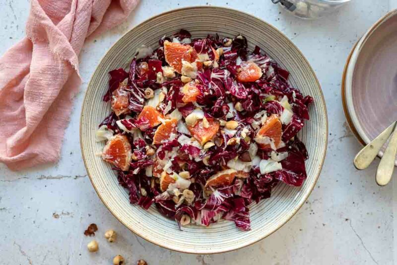Radicchio Salad with Orange & Fennel