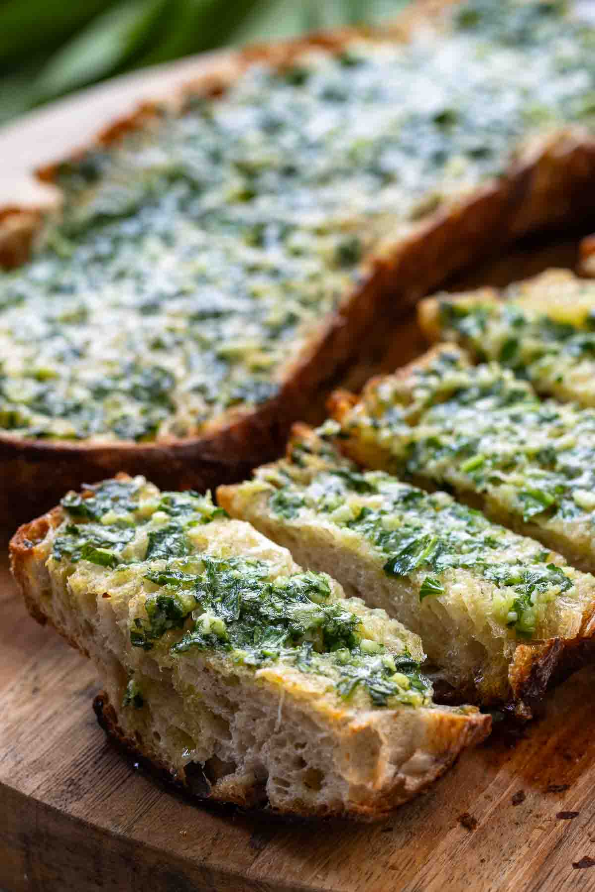 Ramsons Garlic Bread
