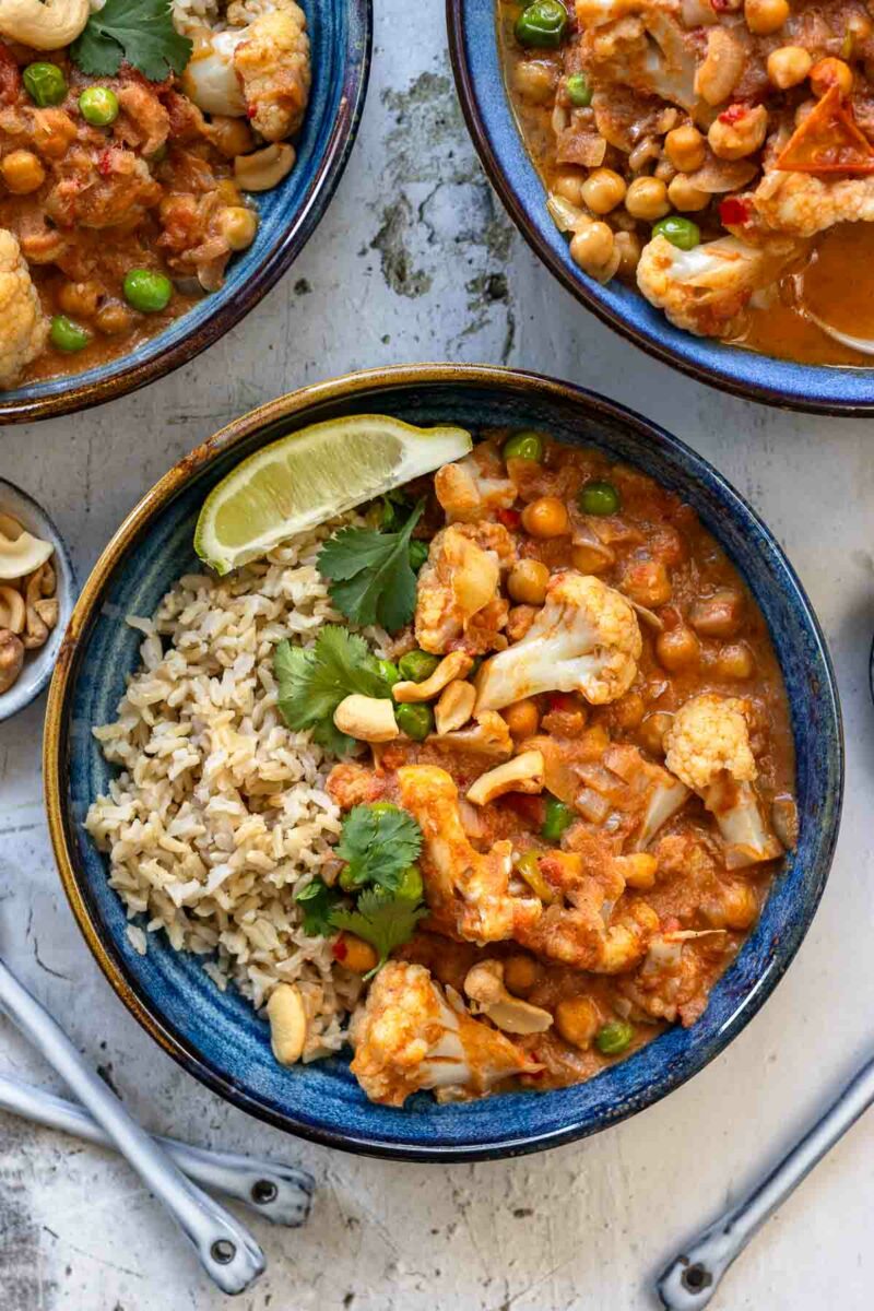 Cauliflower and Chickpea Curry
