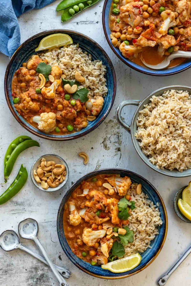 Cauliflower and Chickpea Curry