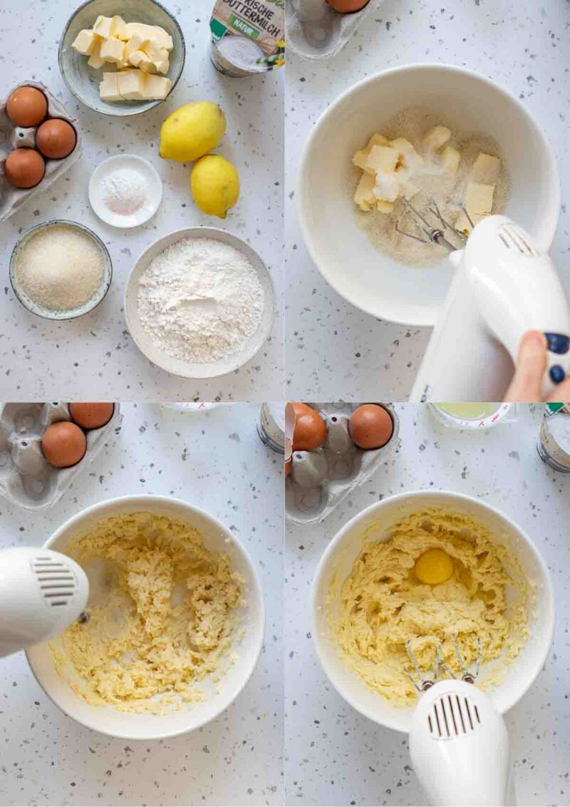 Kuchen backen - Schritt für Schritt