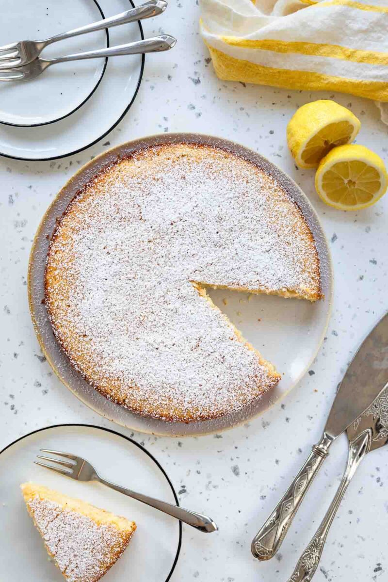 Einfacher Zitronenkuchen Rezept