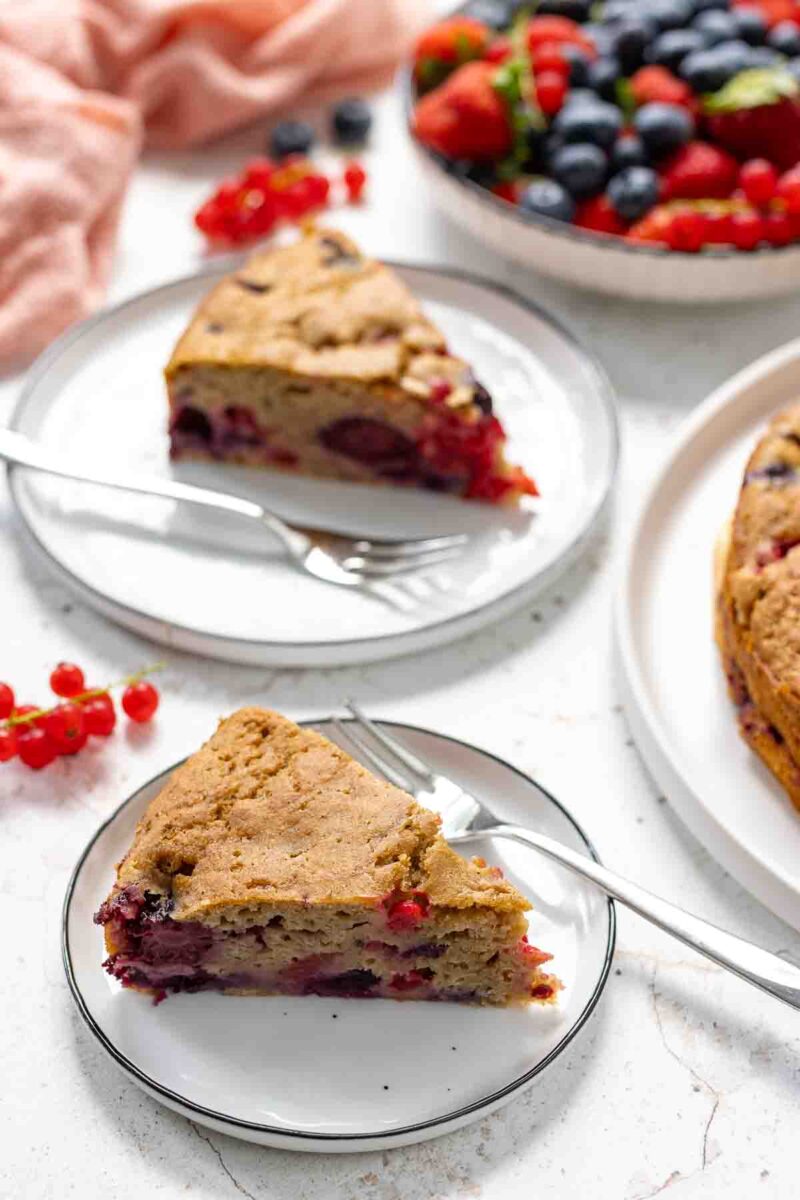 Mixed Berry Cake with Buttermilk