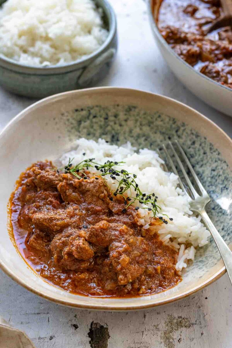 Easy Lamb Curry with Coconut Milk