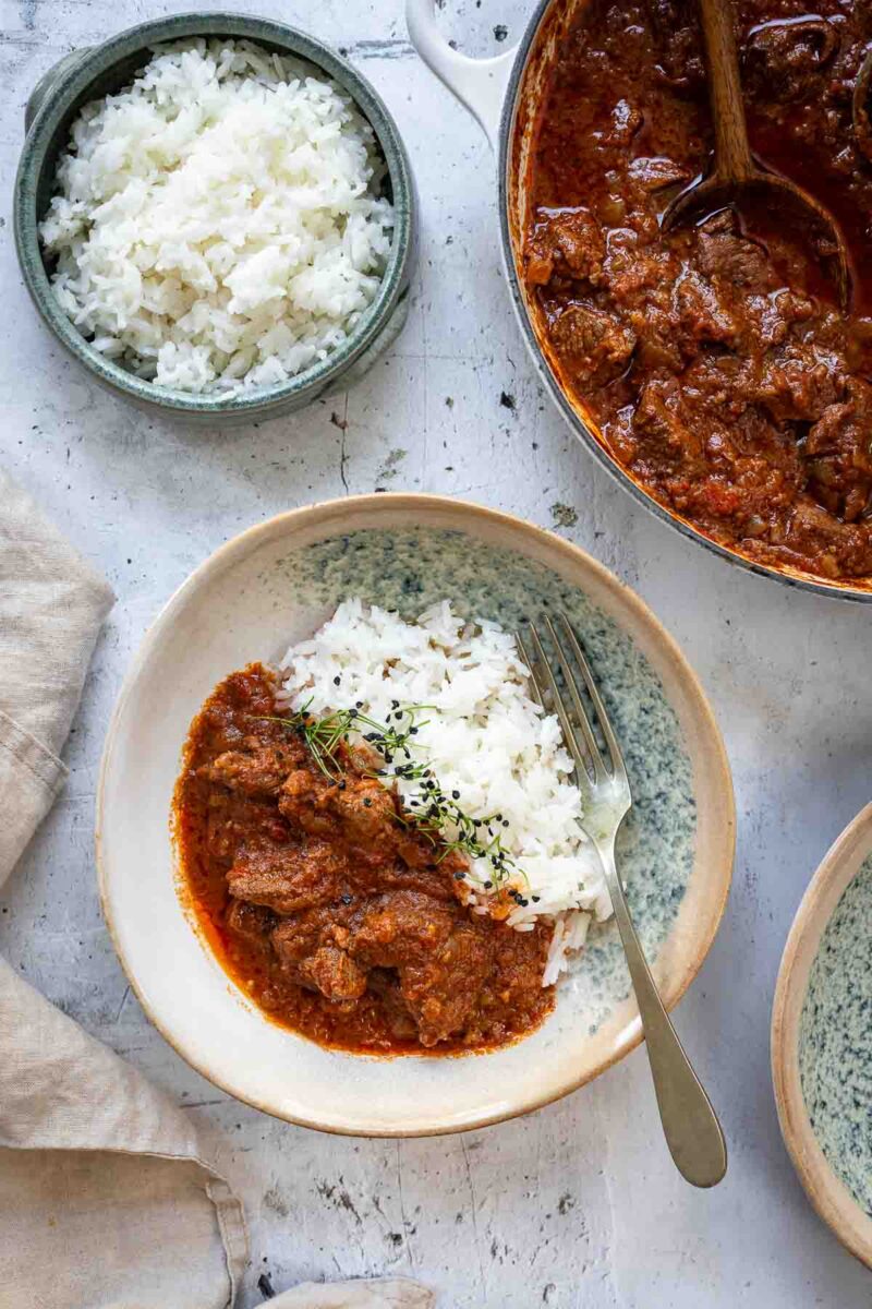 Easy Lamb Curry with Coconut Milk