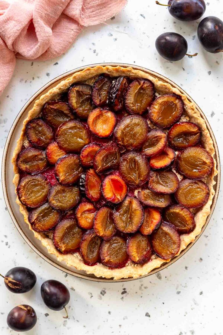 Zwetschgen Tarte Rezept ohne Zucker