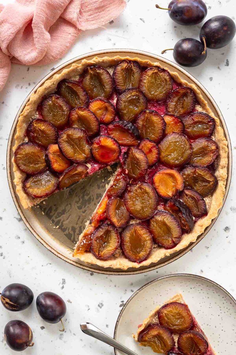 Plum Tart (Sugar-Free)